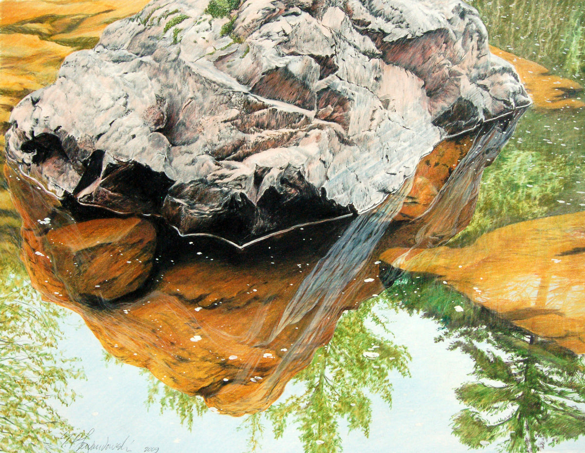 Riverpool Reflection II by Erwin Lewandowski