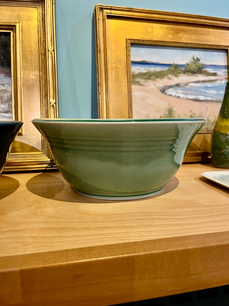 9” Crystalline Ceramic Bowl by Indikoi