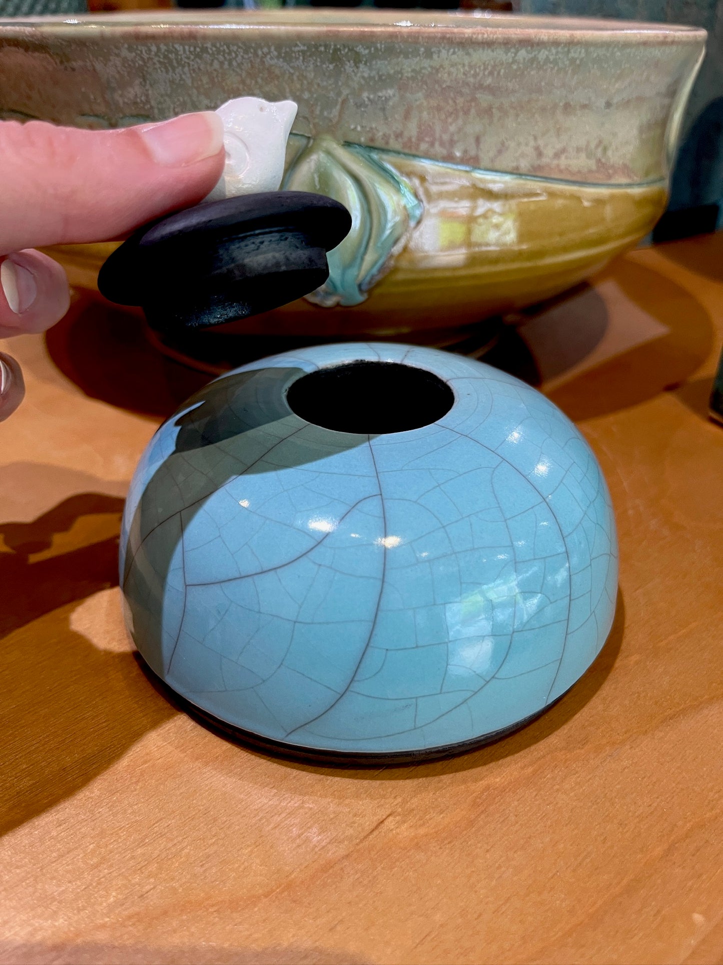 Raku Vessel 39 by Steve Vachon