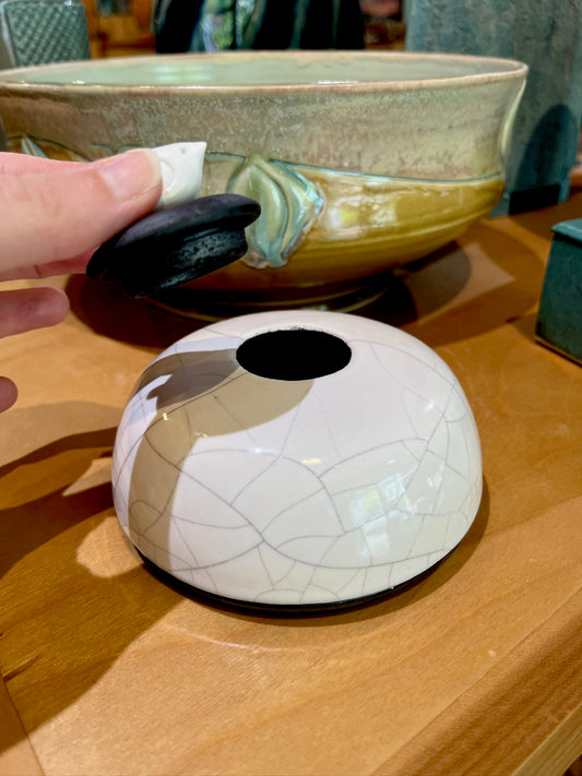 Raku Vessel 38 by Steve Vachon