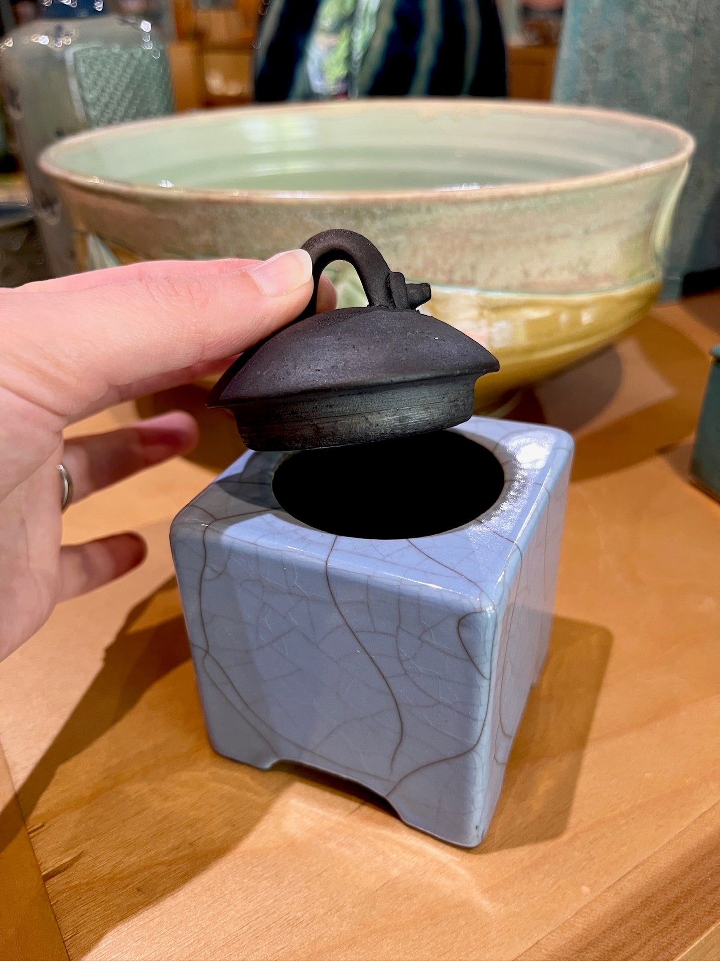 Raku Vessel 43 by Steve Vachon