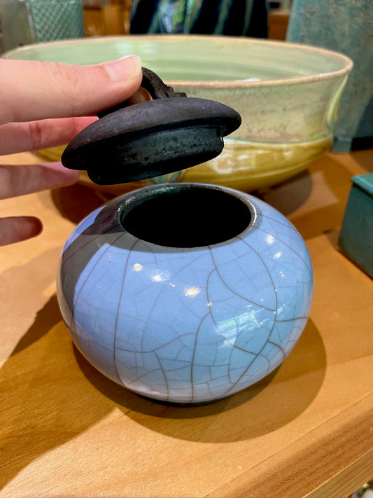 Raku Vessel 41 by Steve Vachon