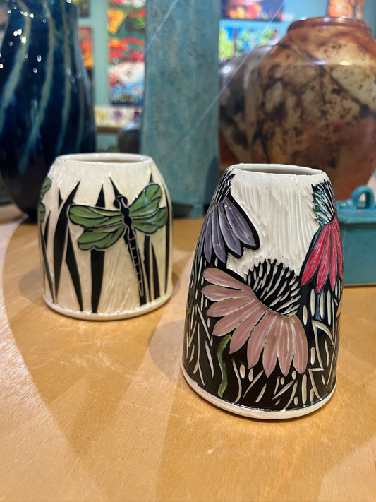 Large Bud Vase by Terrapin Tile