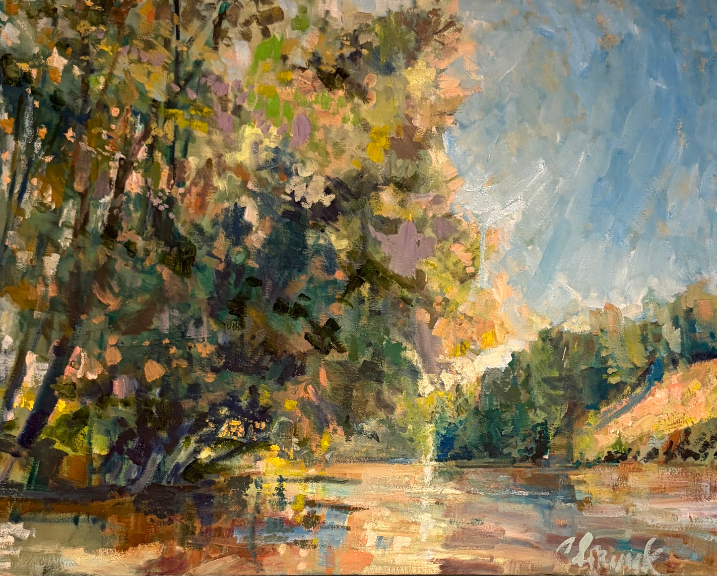 Kalamazoo Riverbend by Christopher Strunk