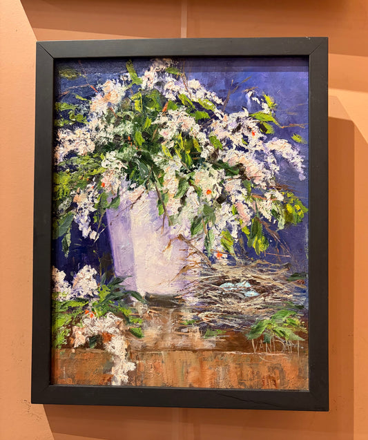 Bouquet and Bird Nest by Karen Van Dam Michmerhuizen