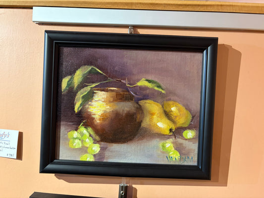 Copper Pot with Fruit by Karen Van Dam Michmerhuizen