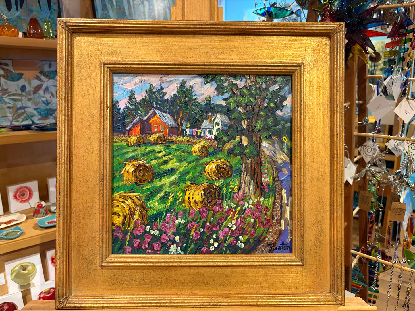 Farm Around the Bend by Kevin Barton