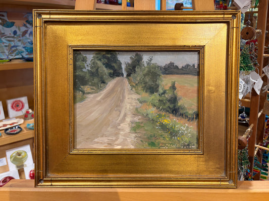 Foggy Morning Bennett Hill Road by Margie Guyot