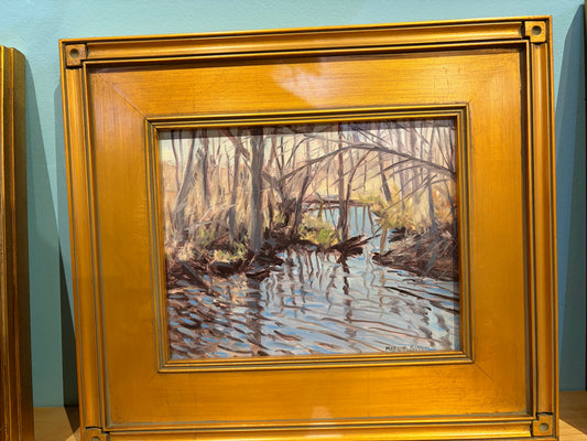 Early Spring - Guyer Creek by Margie Guyot