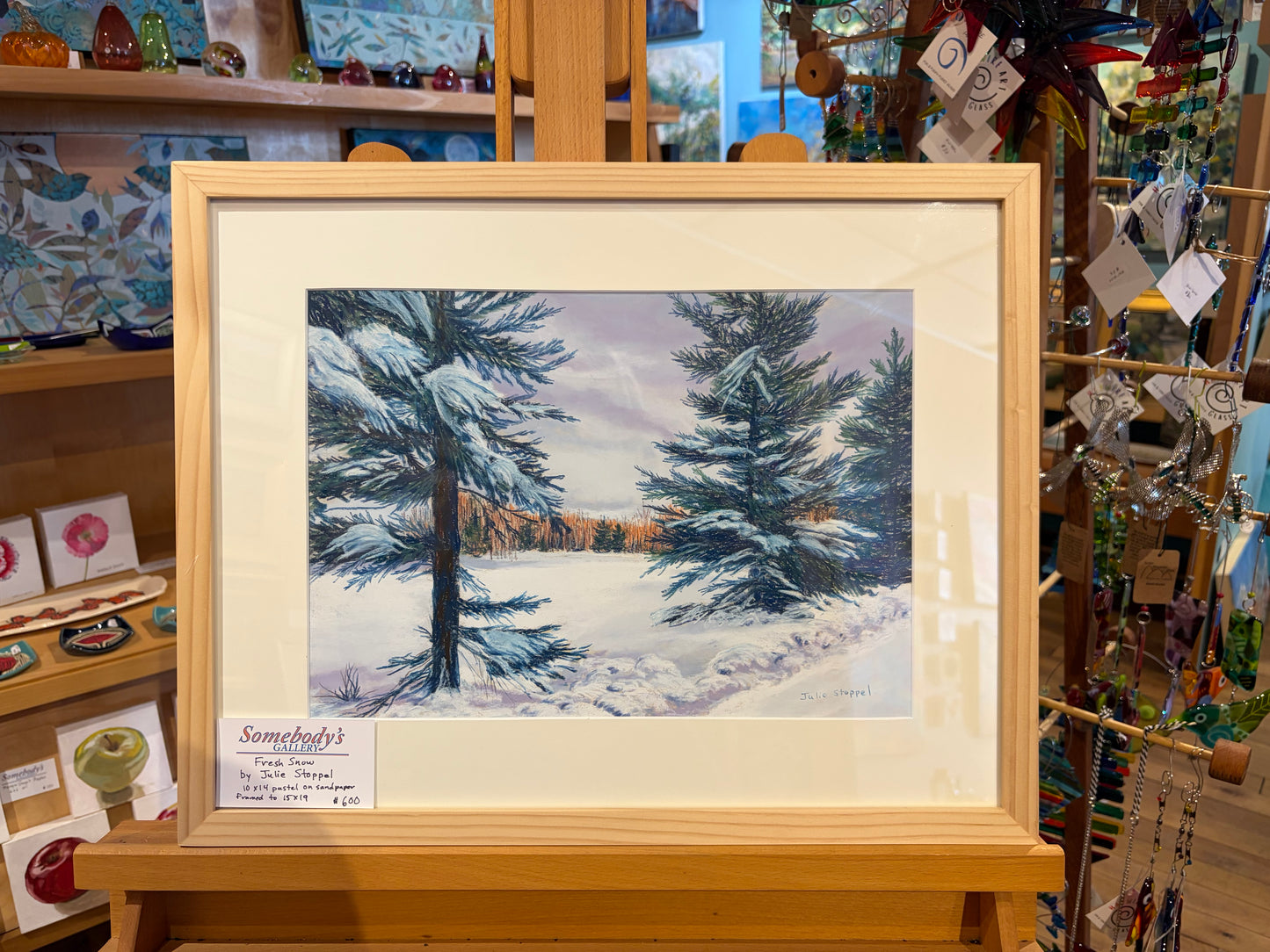 Fresh Snow by Julie Stoppel