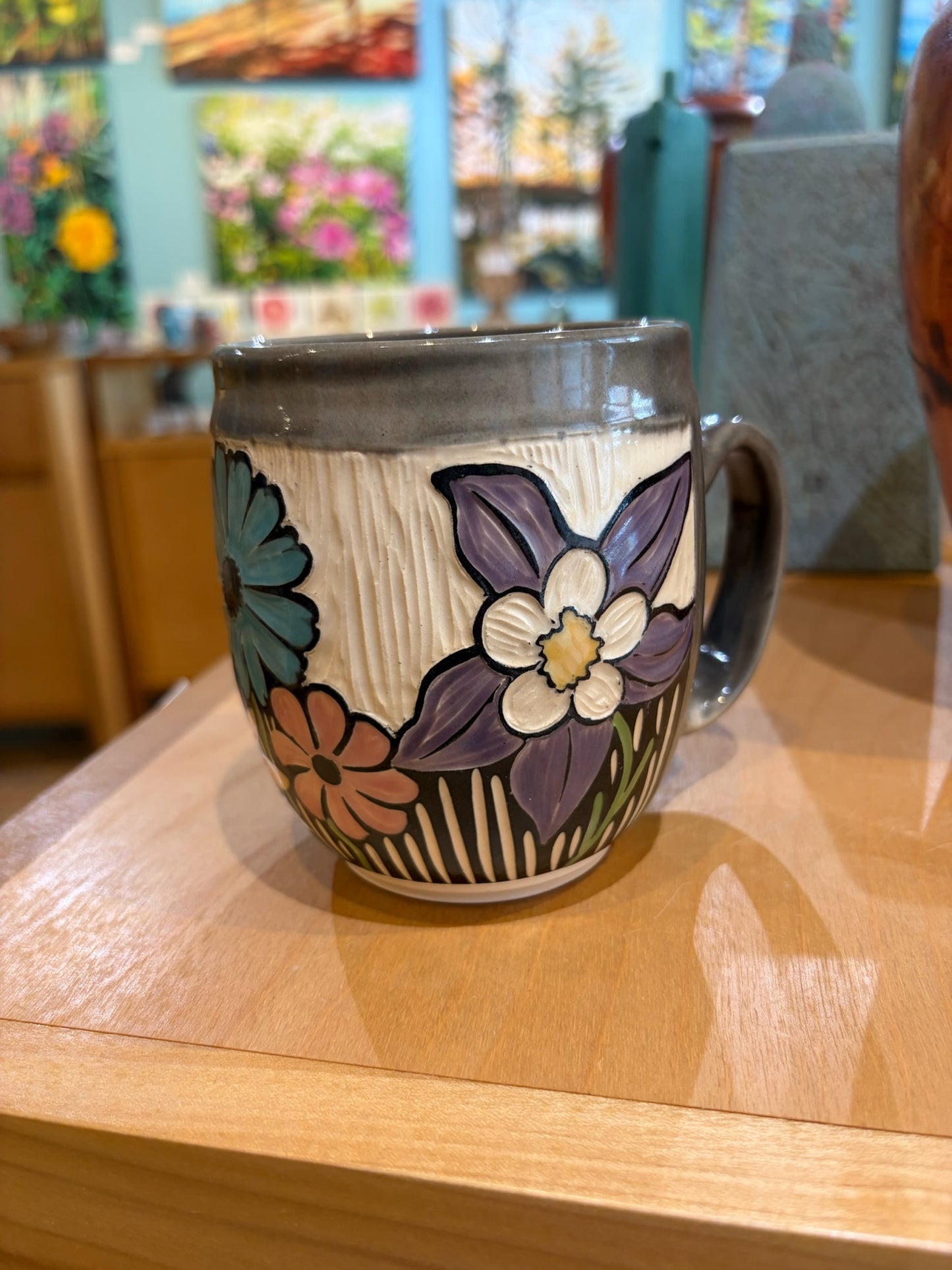 Wheel Thrown Mug by Terrapin Tile