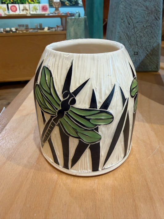 Large Bud Vase by Terrapin Tile