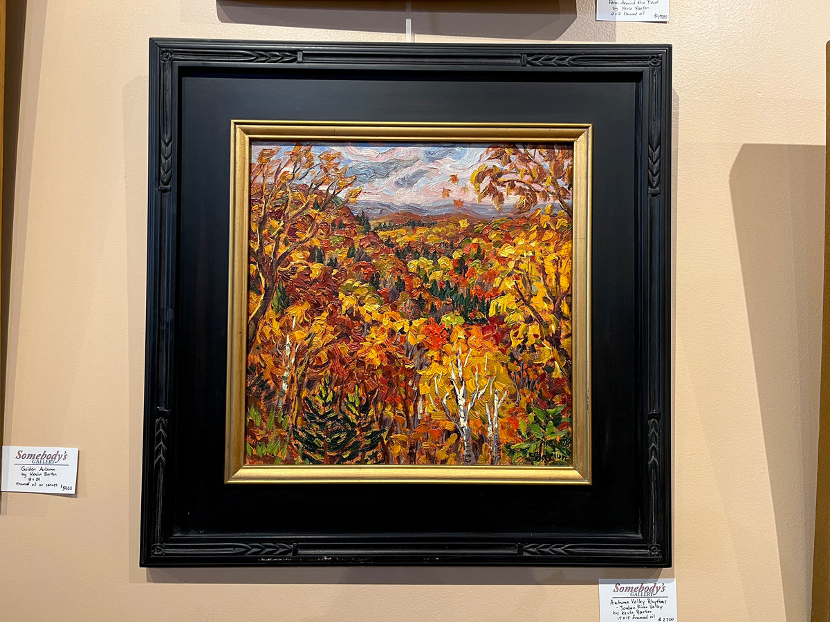 Autumn Valley Rhythms - Jordan River Valley by Kevin Barton