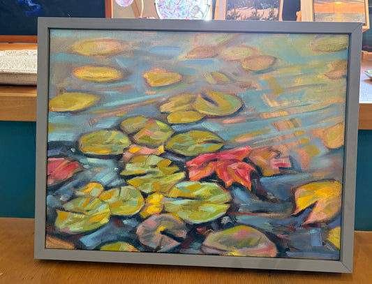 Waterlilies by John Hubbard
