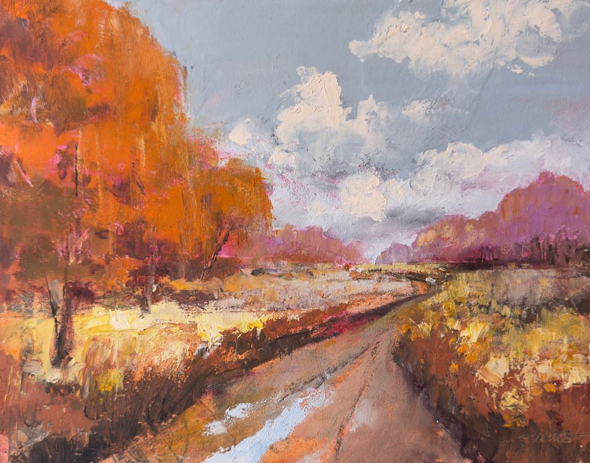 A Newly Washed Autumn Day by Julie Tibus