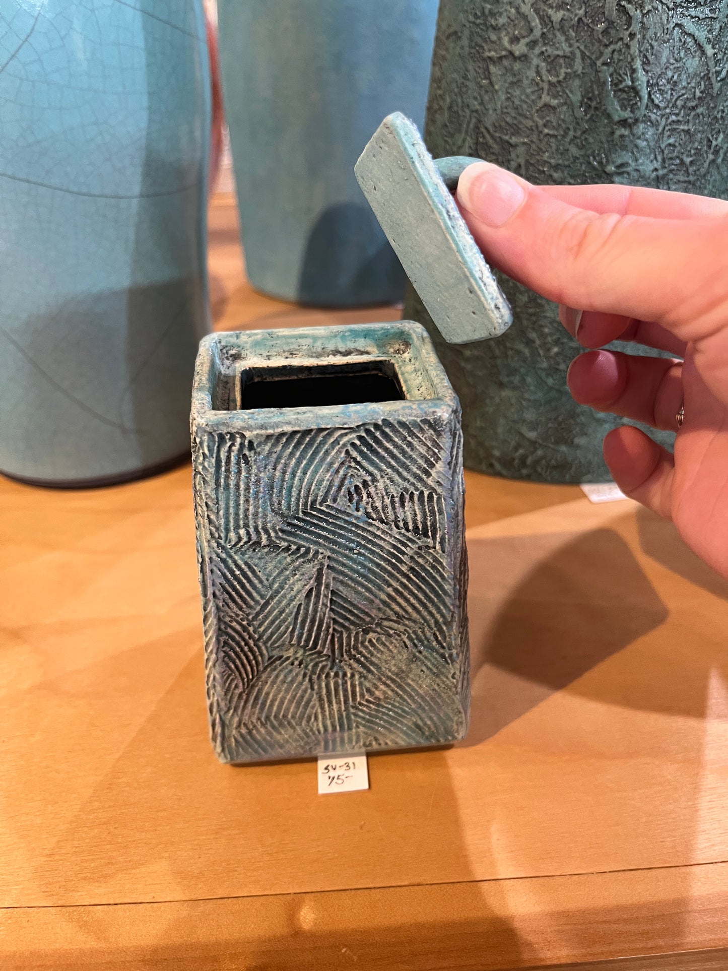 SV-31 Stoneware Clay Vessel by Steve Vachon