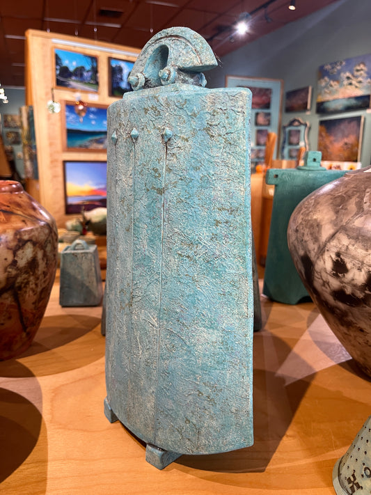 Sv-25 Stoneware Clay Vessel by Steve Vachon