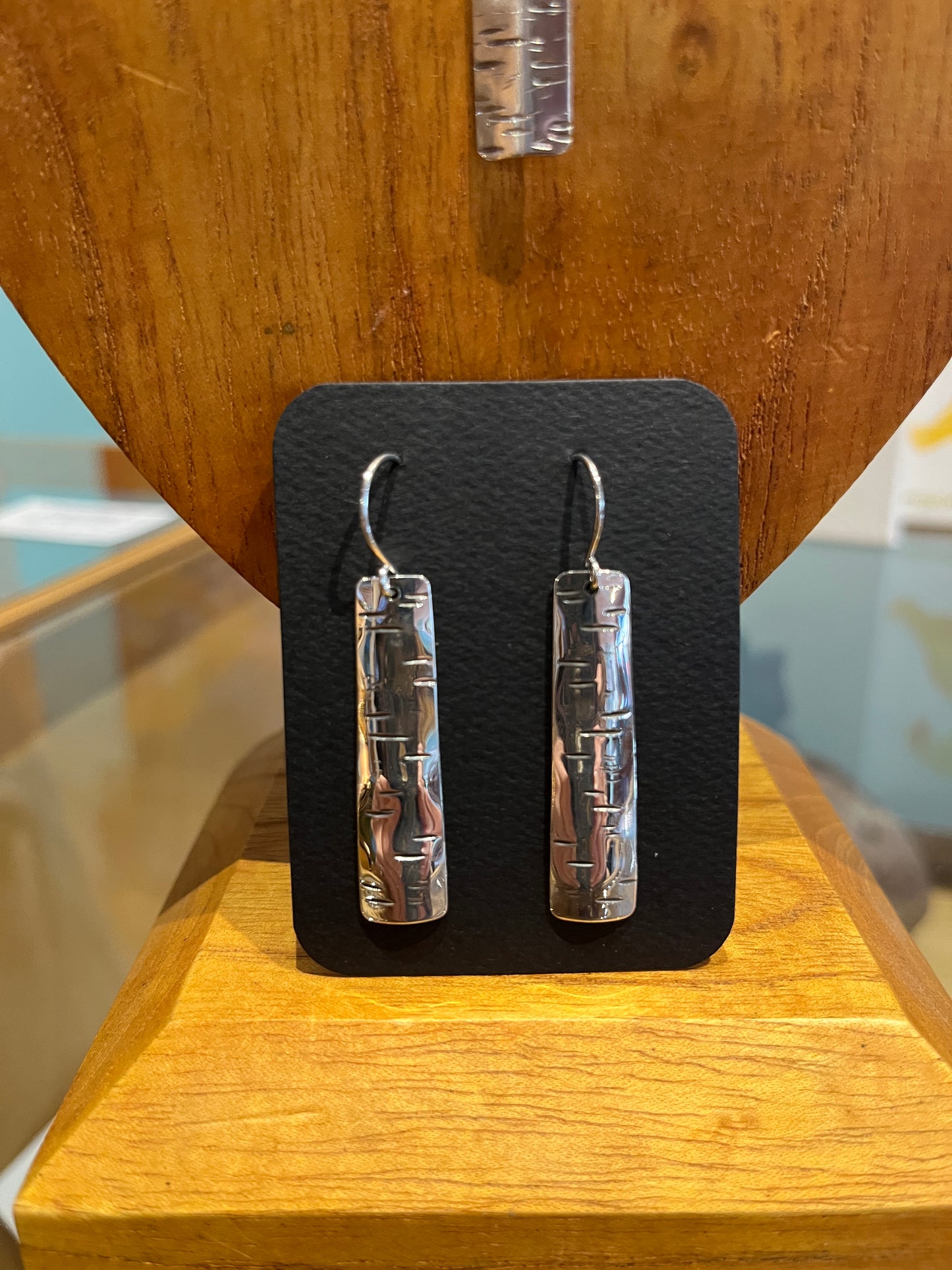 Sterling Birch Earrings by Meg Tang