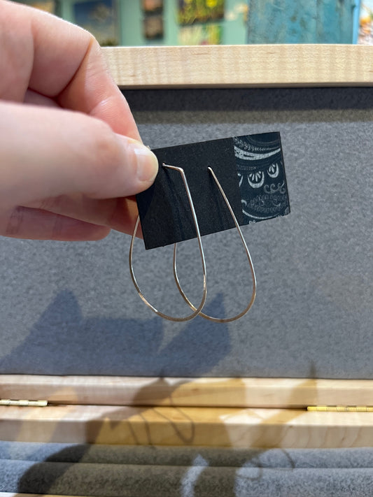 E001 Teardrop Earrings by Linda Trent