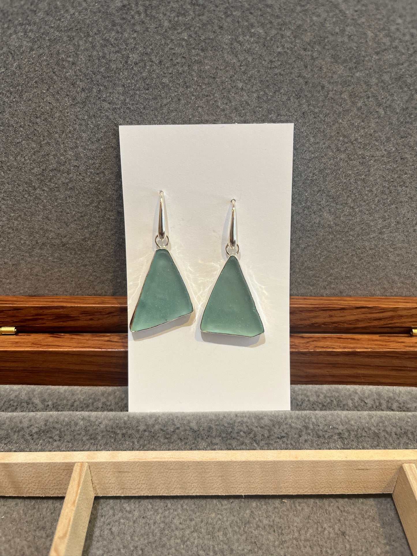 E1 Seaglass Earrings by Susan Ringer