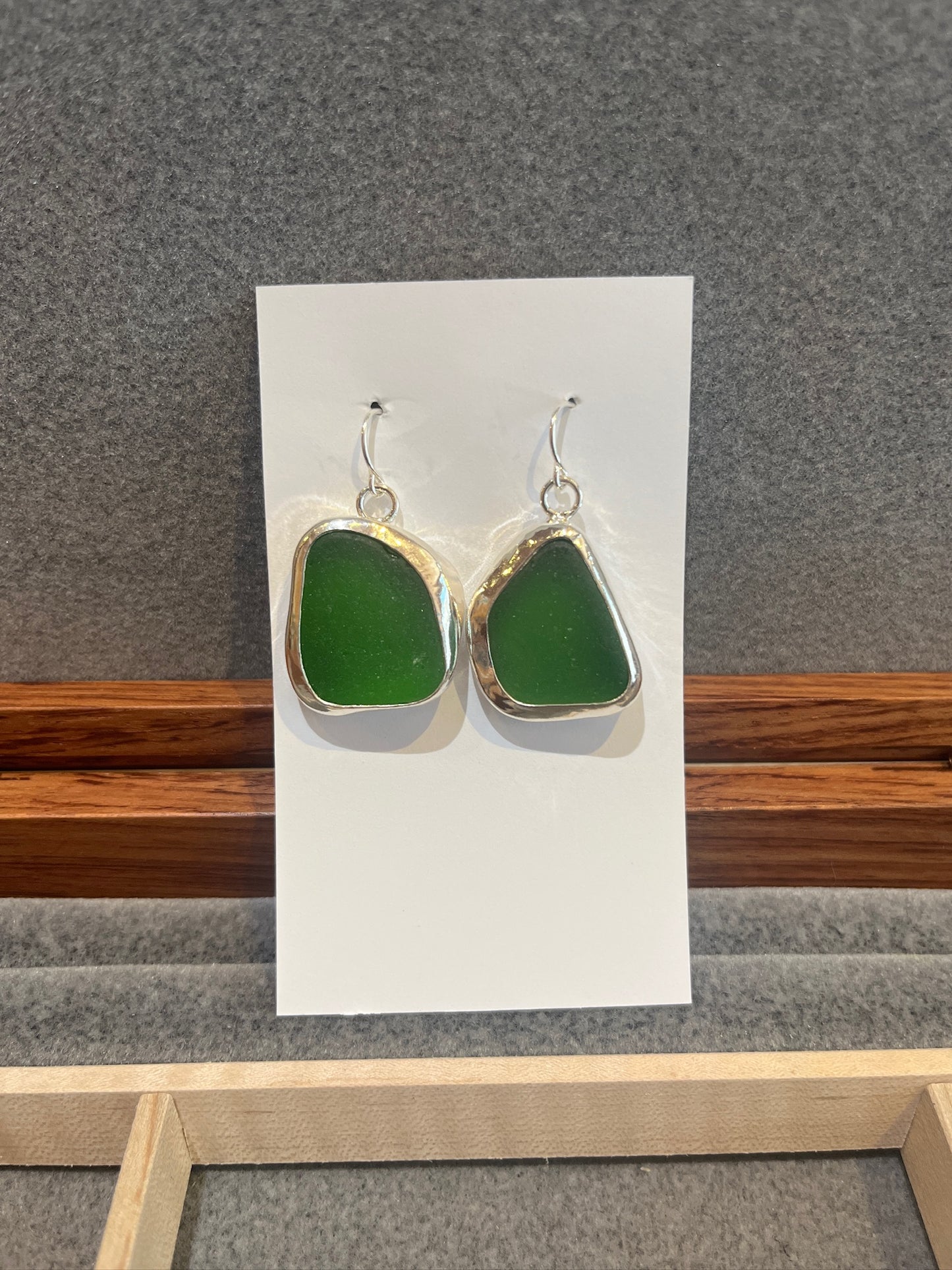 E2 Seaglass Earrings by Susan Ringer