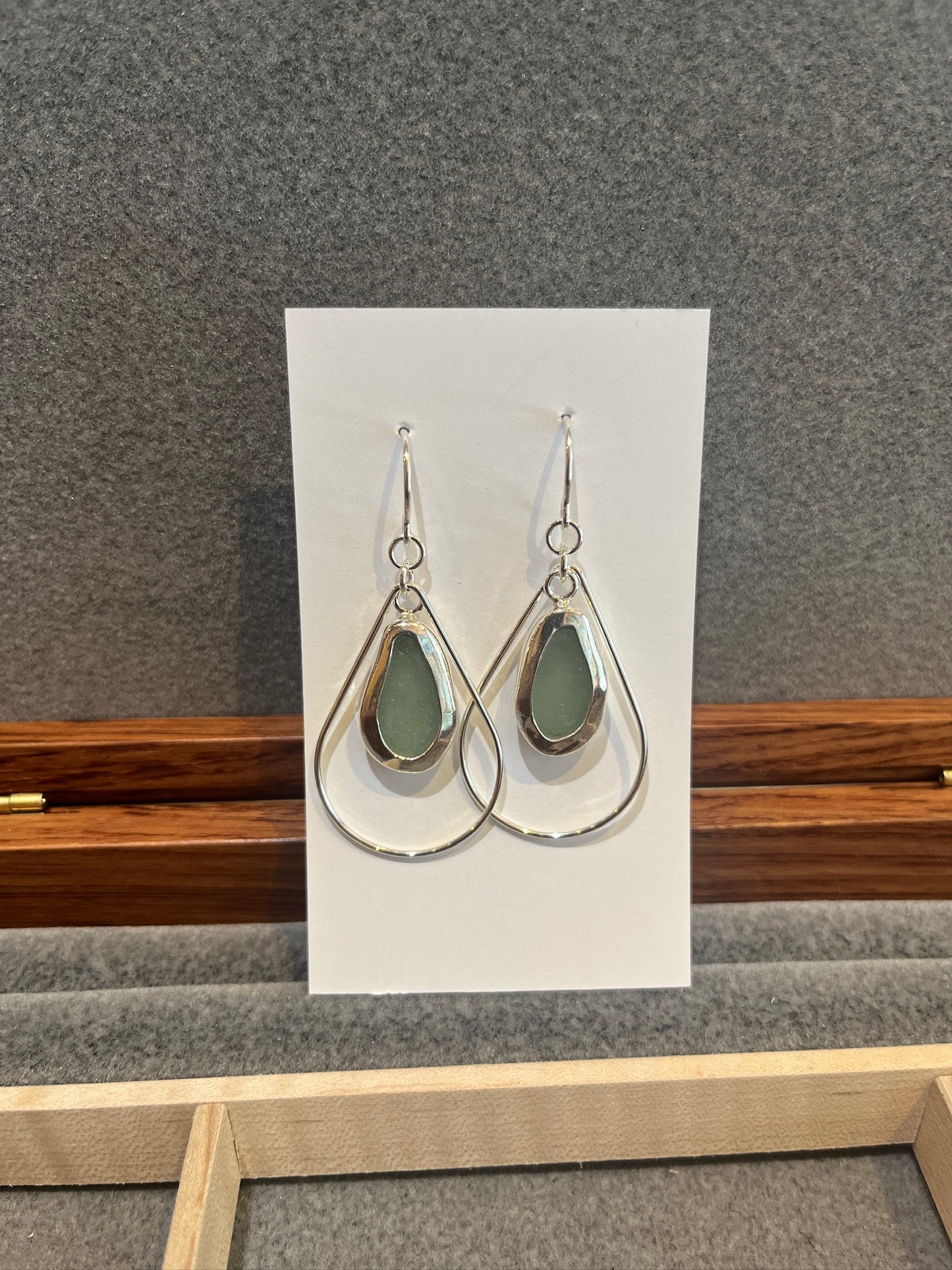 E3 Seaglass Earrings by Susan Ringer