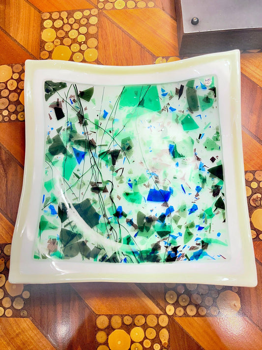 Handkerchief Bowl by Lynn Dinning LDD