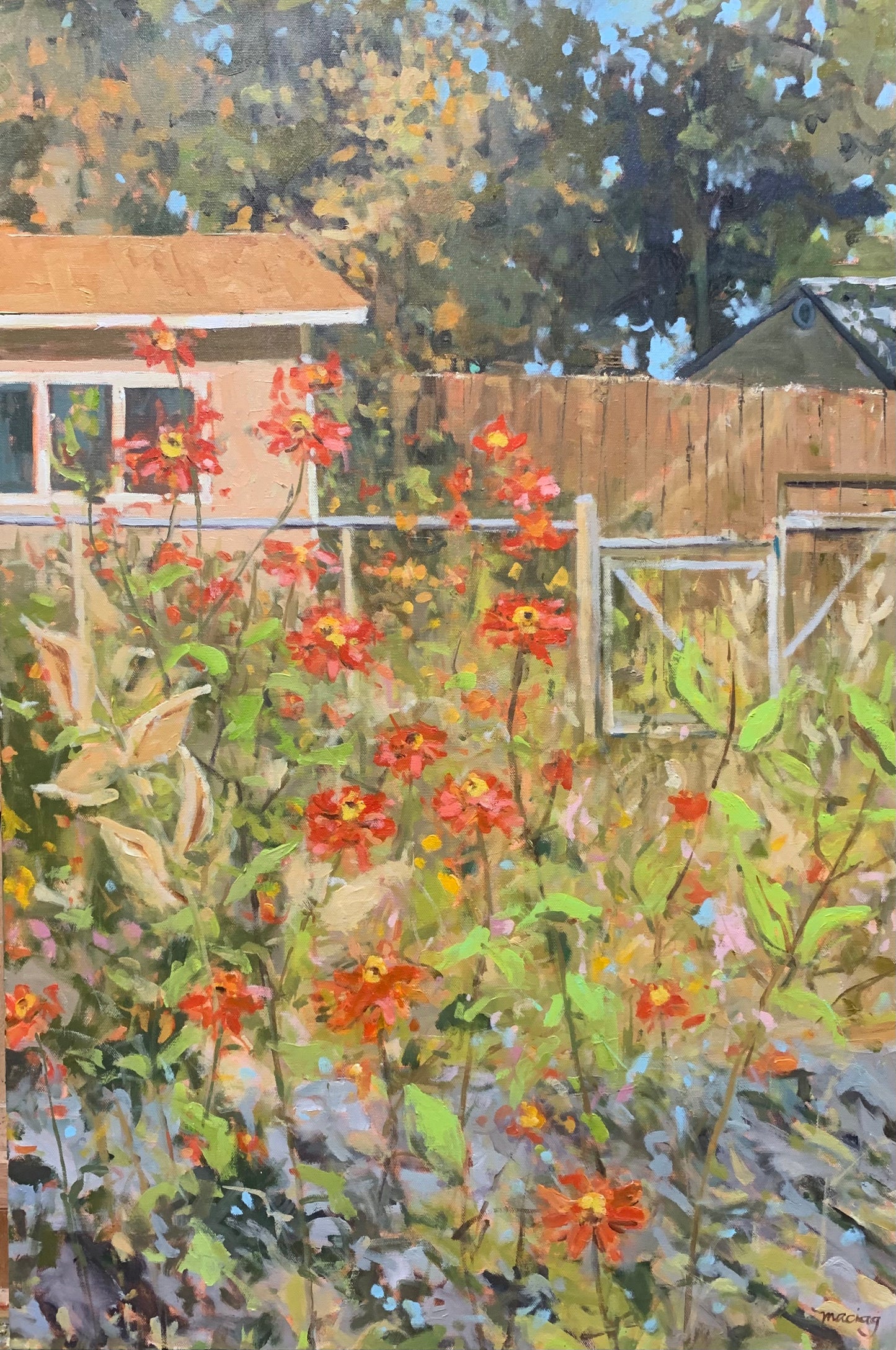Garden View by Alan Maciag