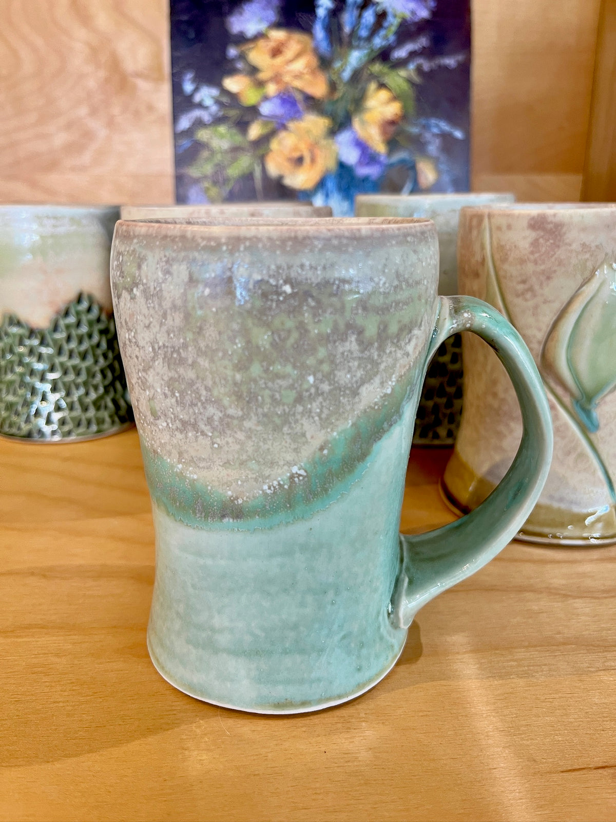 Square Mug by Wendy Wrenn