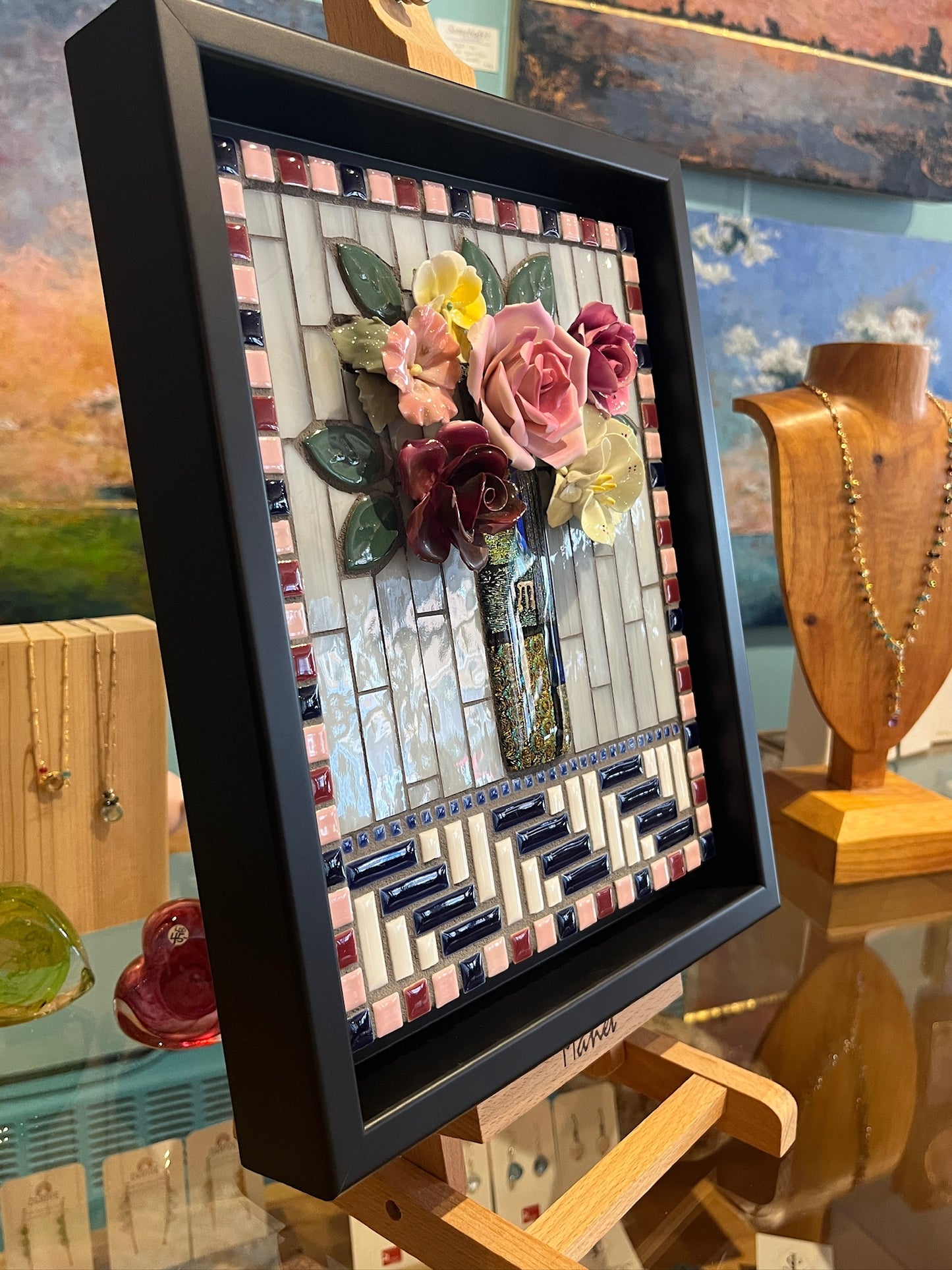 Floral Mosaic 2 by Susan Smith