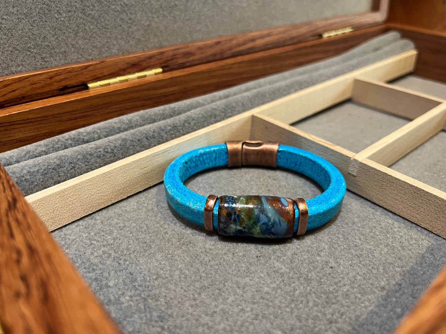 Camas Lily Bracelet by Montana Leather