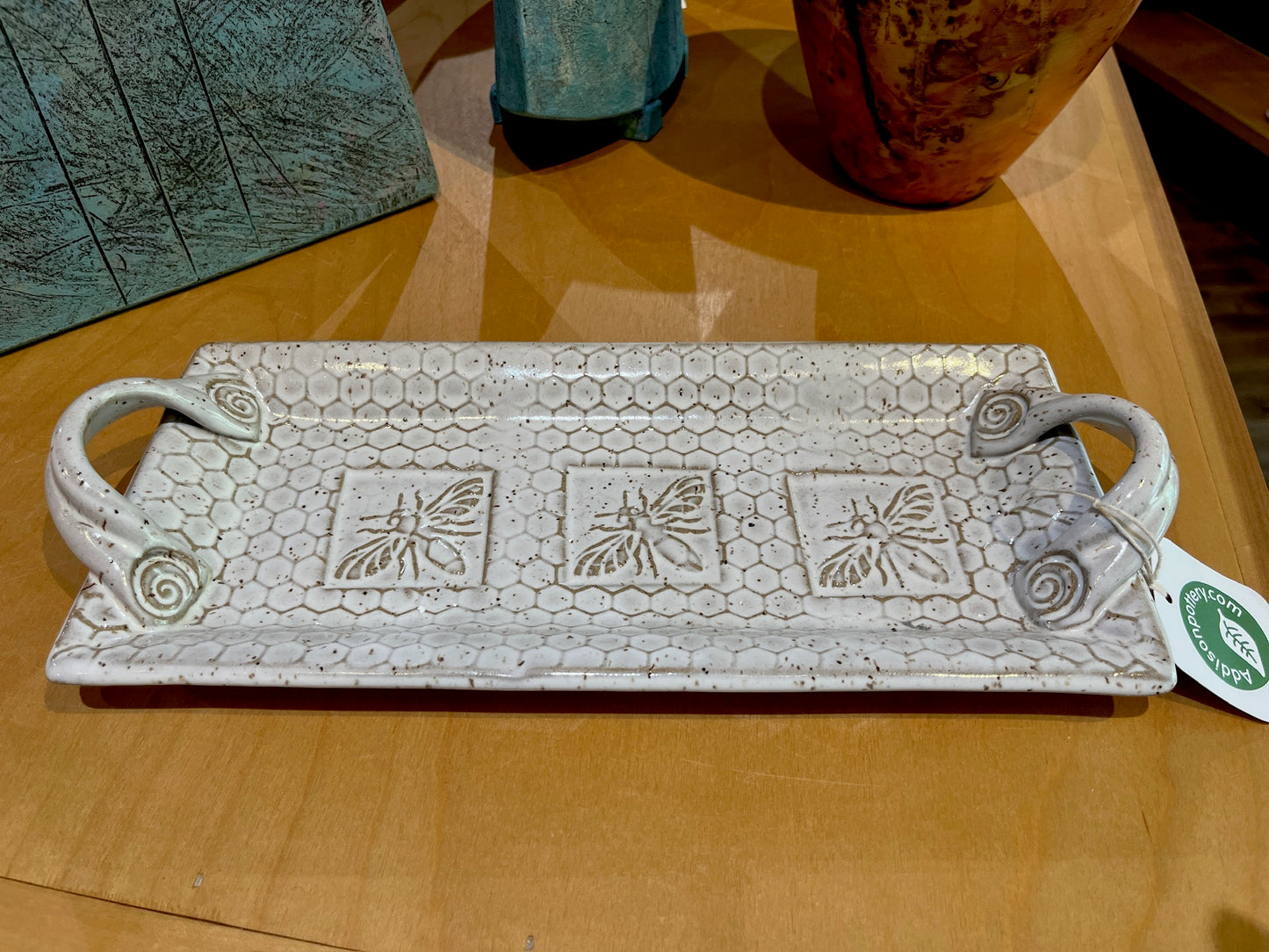 Bee Tray by Addison Pottery