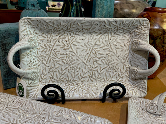 Nandina Tray by Addison Pottery