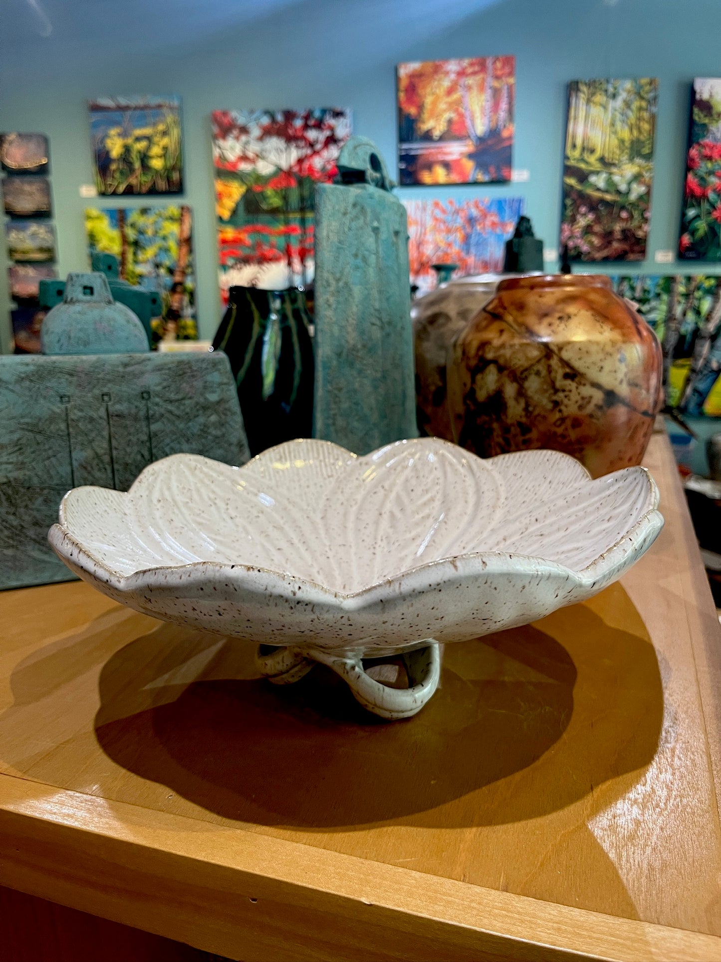 Magnolia Bowl by Addison Pottery
