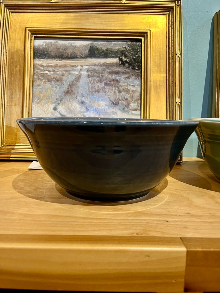 9” Crystalline Ceramic Bowl by Indikoi