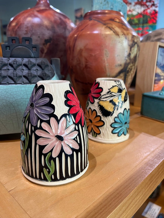 Large Bud Vase by Terrapin Tile