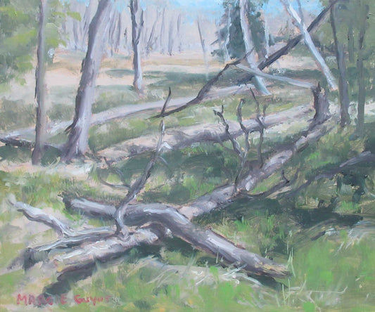 Forest Floor-Early Spring by Margie Guyot