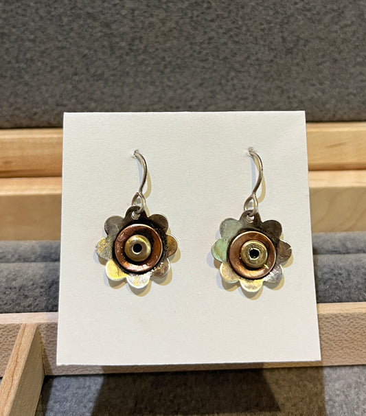 E121 Floral Earrings by Joanna Craft