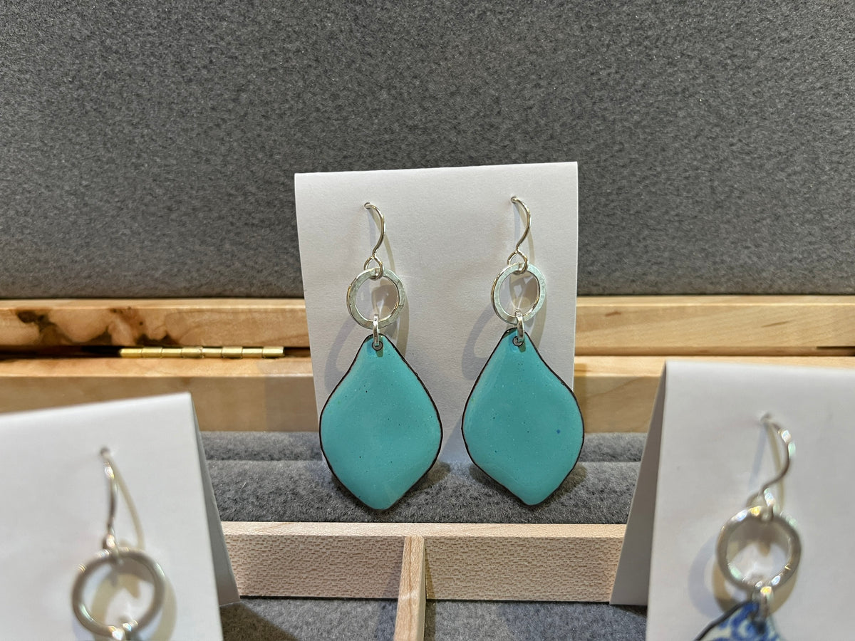 EE80 Enamel Earrings by Joanna Craft