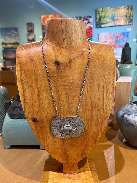 PSN2 Petoskey Stone Necklace by Joanna Craft