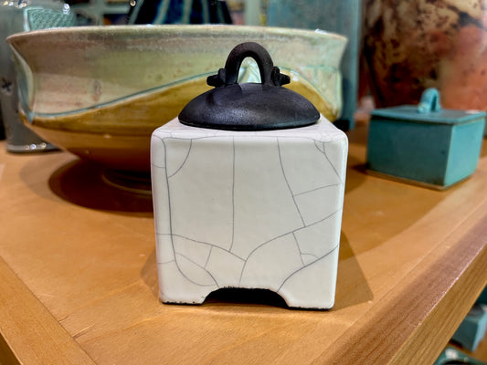 Raku Vessel 45 by Steve Vachon