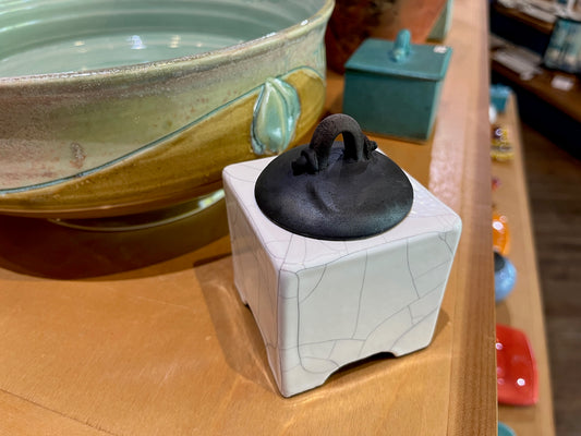 Raku Vessel 45 by Steve Vachon