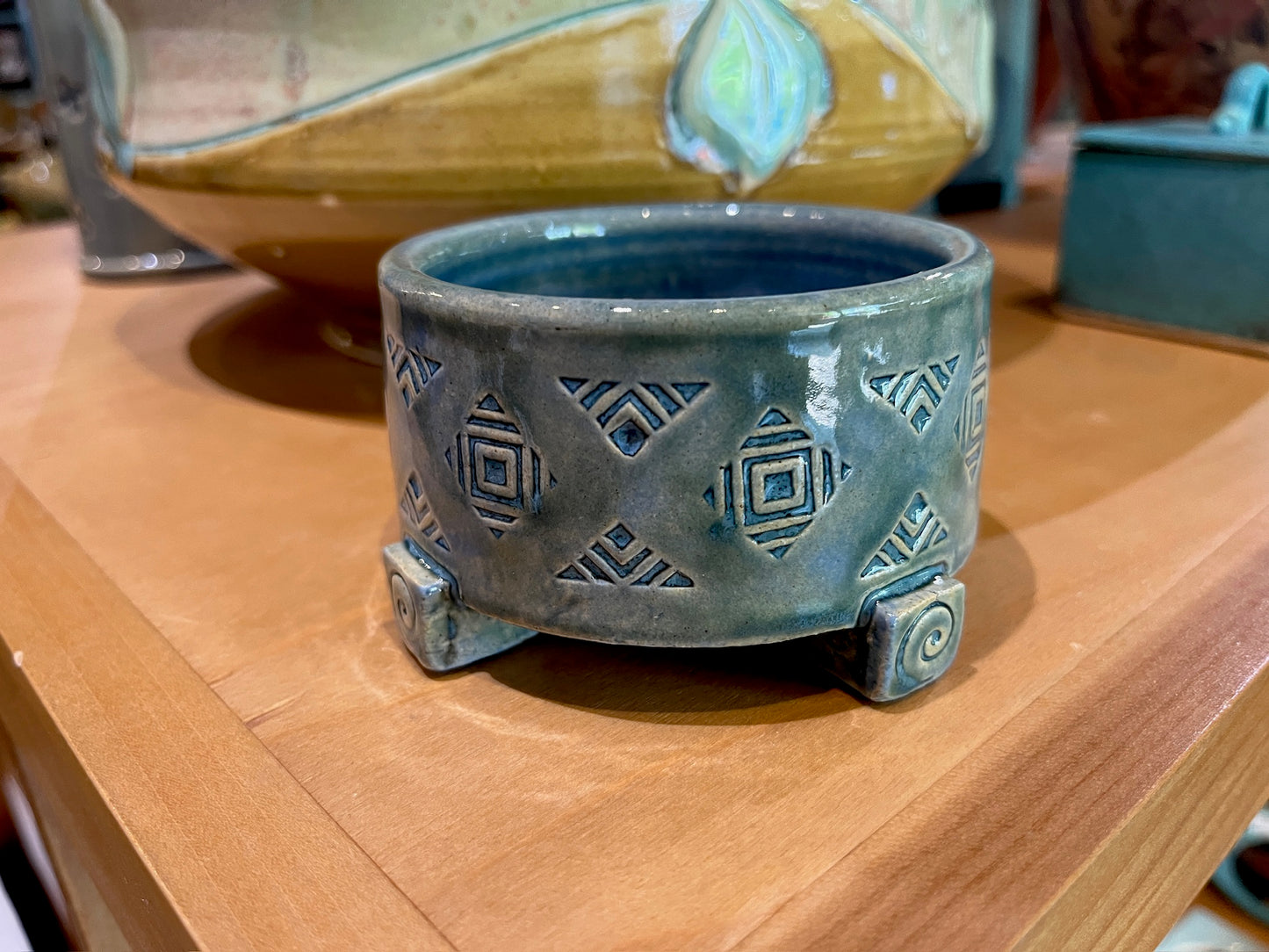 Stoneware Dish 49 by Steve Vachon
