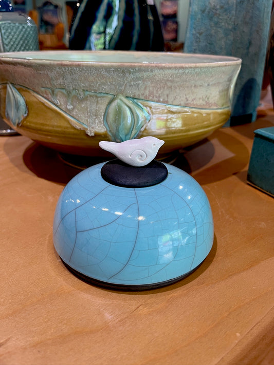 Raku Vessel 39 by Steve Vachon