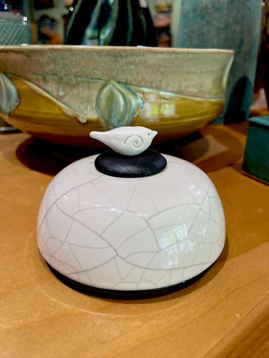 Raku Vessel 38 by Steve Vachon