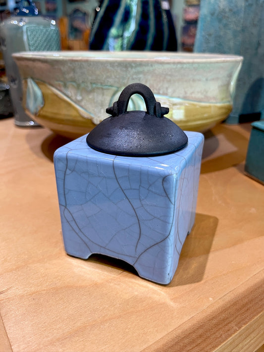 Raku Vessel 43 by Steve Vachon