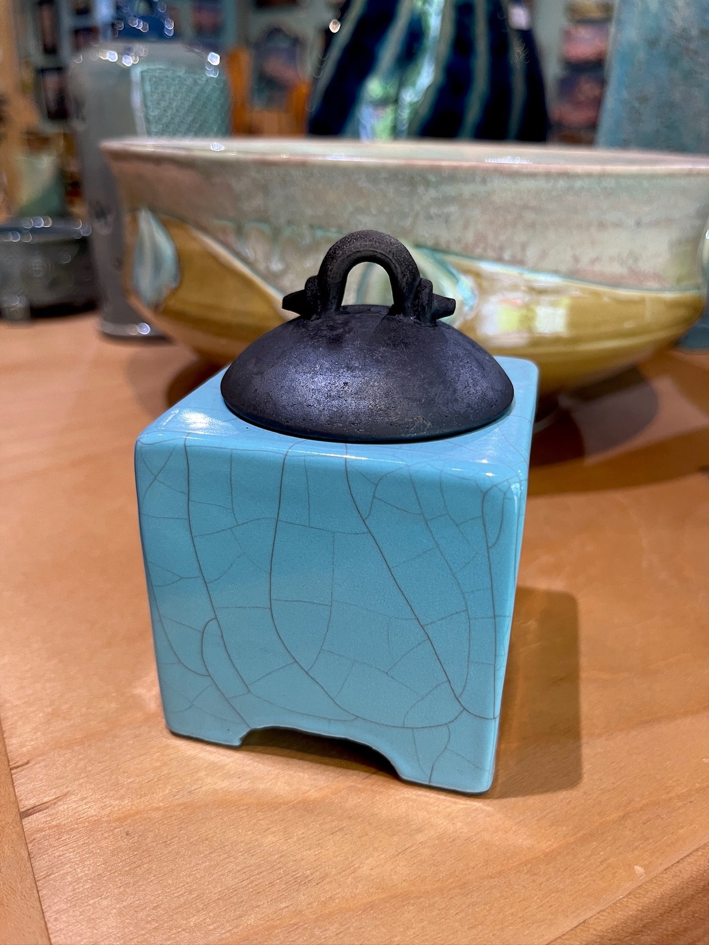 Raku Vessel 44 by Steve Vachon