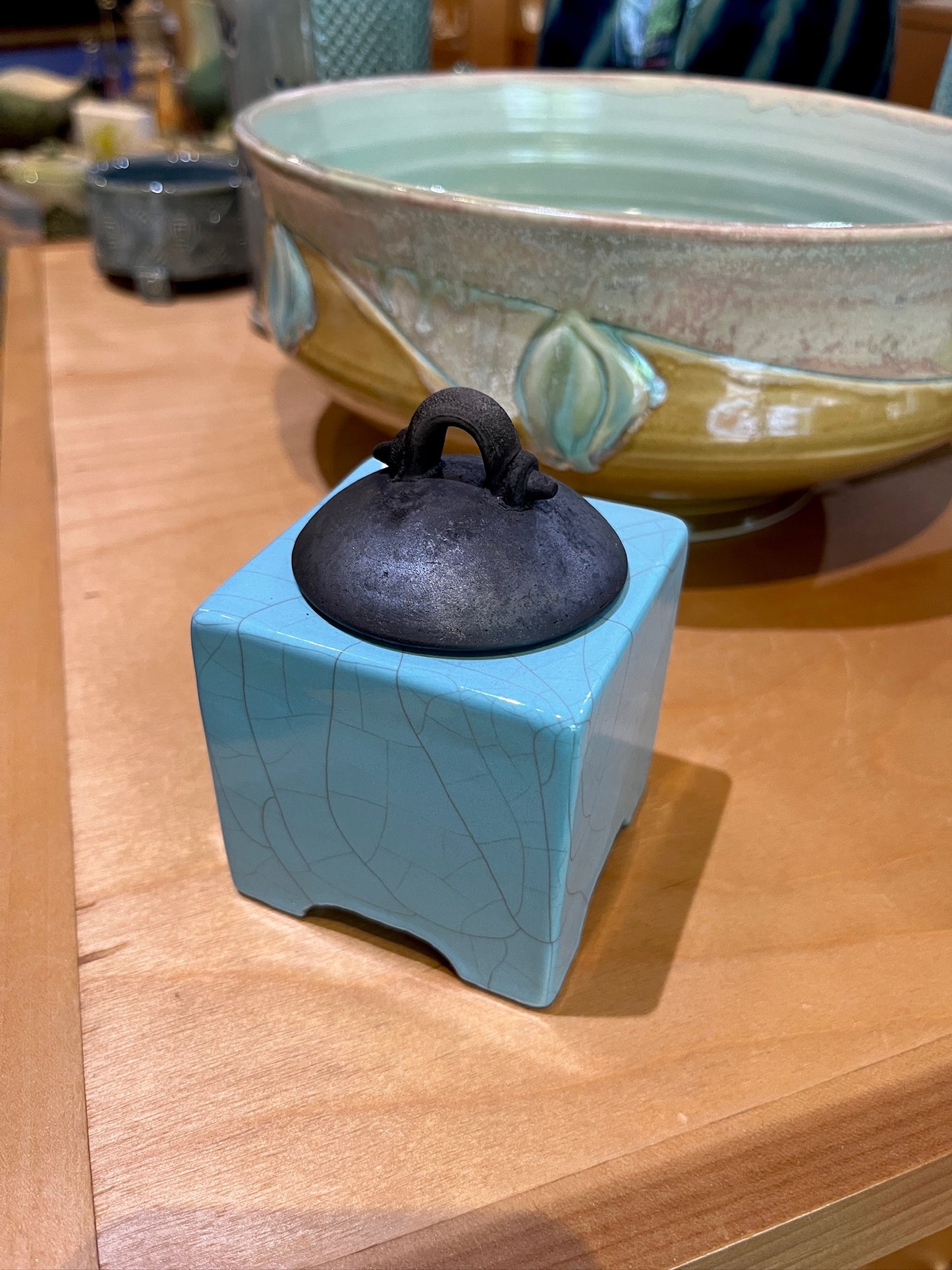 Raku Vessel 44 by Steve Vachon