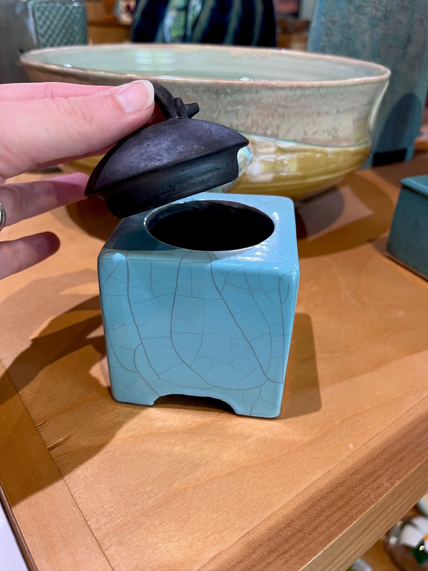Raku Vessel 44 by Steve Vachon