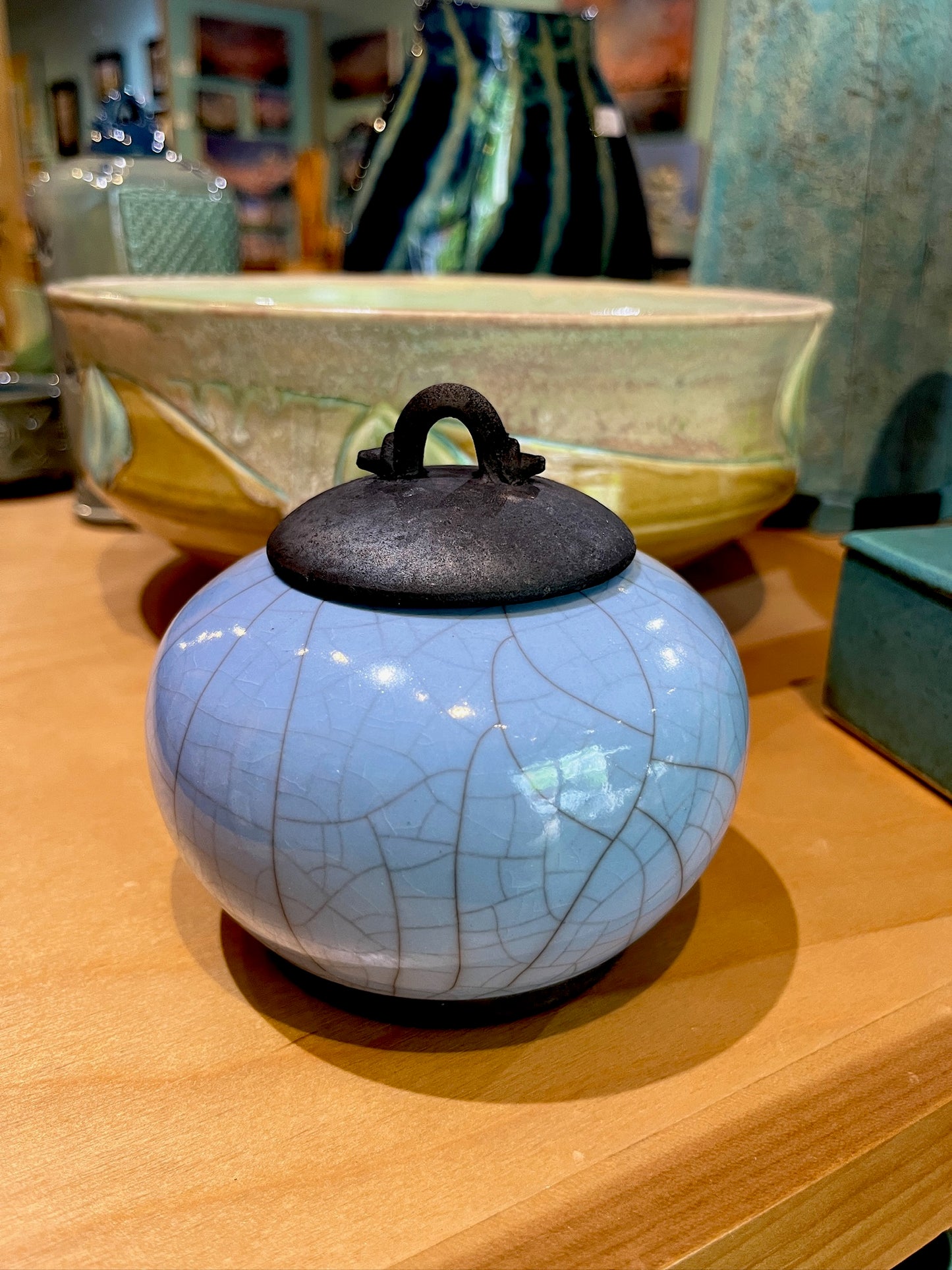 Raku Vessel 41 by Steve Vachon